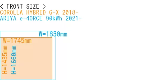 #COROLLA HYBRID G-X 2018- + ARIYA e-4ORCE 90kWh 2021-